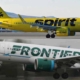Spirit Airlines y Frontier se fusionan